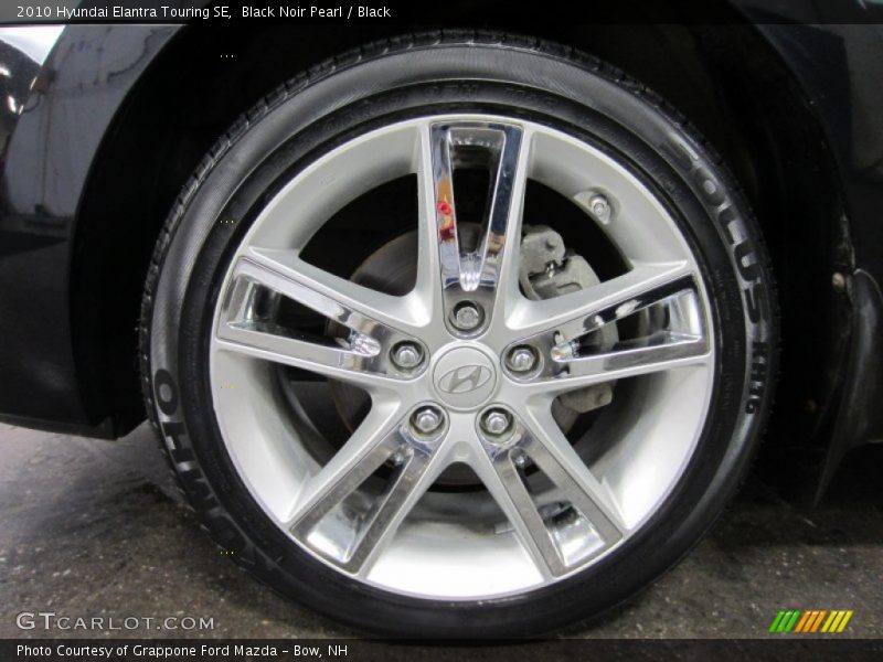 Black Noir Pearl / Black 2010 Hyundai Elantra Touring SE