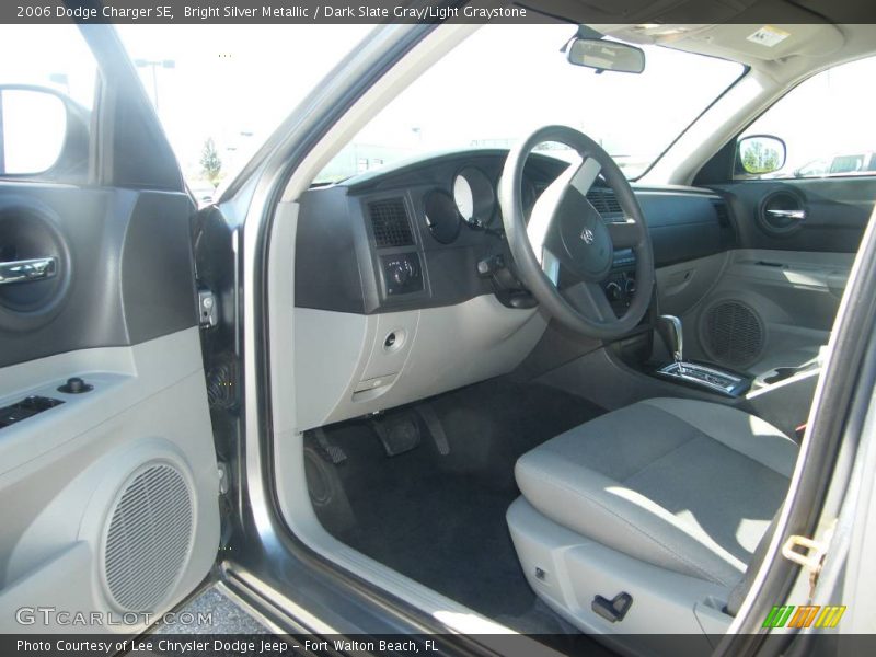 Bright Silver Metallic / Dark Slate Gray/Light Graystone 2006 Dodge Charger SE