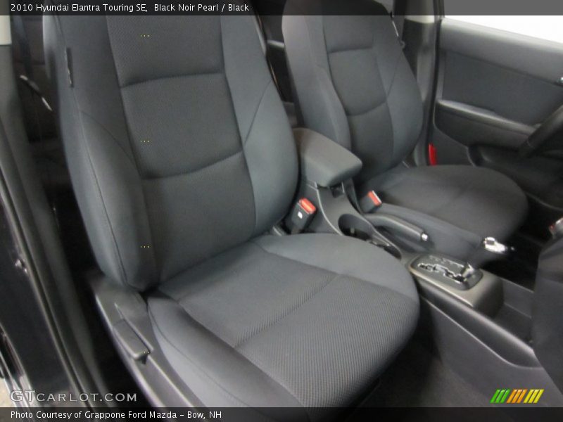 Black Noir Pearl / Black 2010 Hyundai Elantra Touring SE