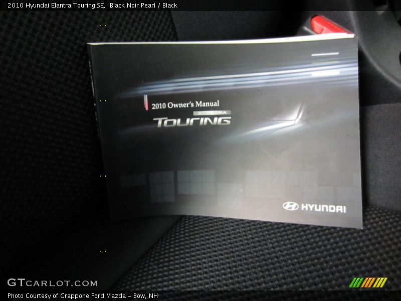Black Noir Pearl / Black 2010 Hyundai Elantra Touring SE