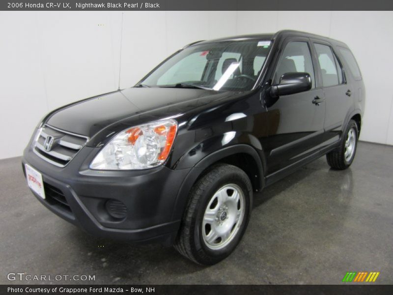 Nighthawk Black Pearl / Black 2006 Honda CR-V LX