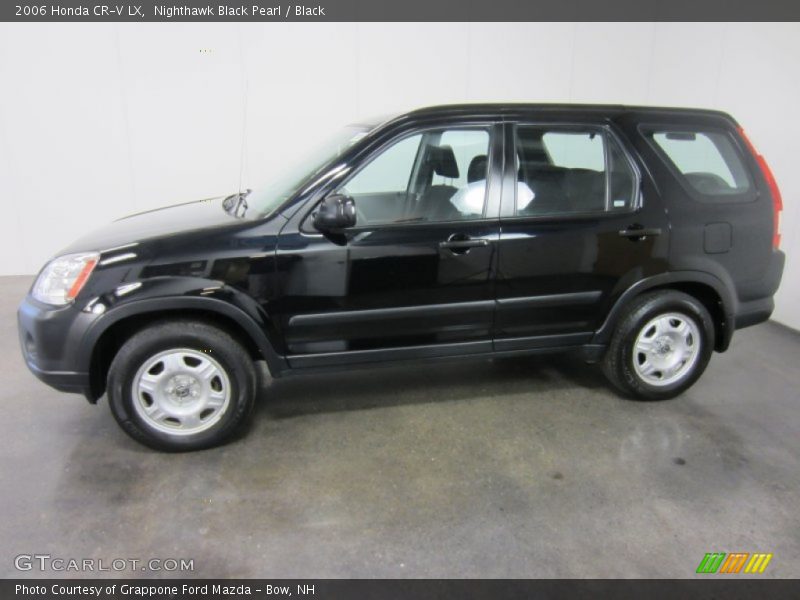 Nighthawk Black Pearl / Black 2006 Honda CR-V LX