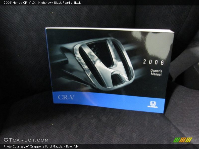 Nighthawk Black Pearl / Black 2006 Honda CR-V LX