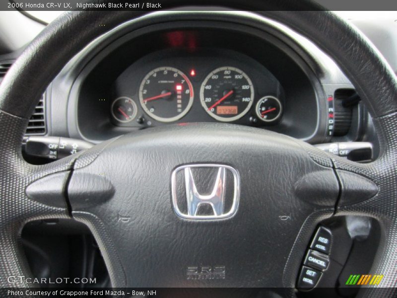 Nighthawk Black Pearl / Black 2006 Honda CR-V LX
