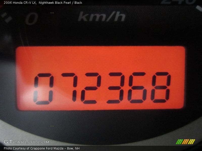 Nighthawk Black Pearl / Black 2006 Honda CR-V LX