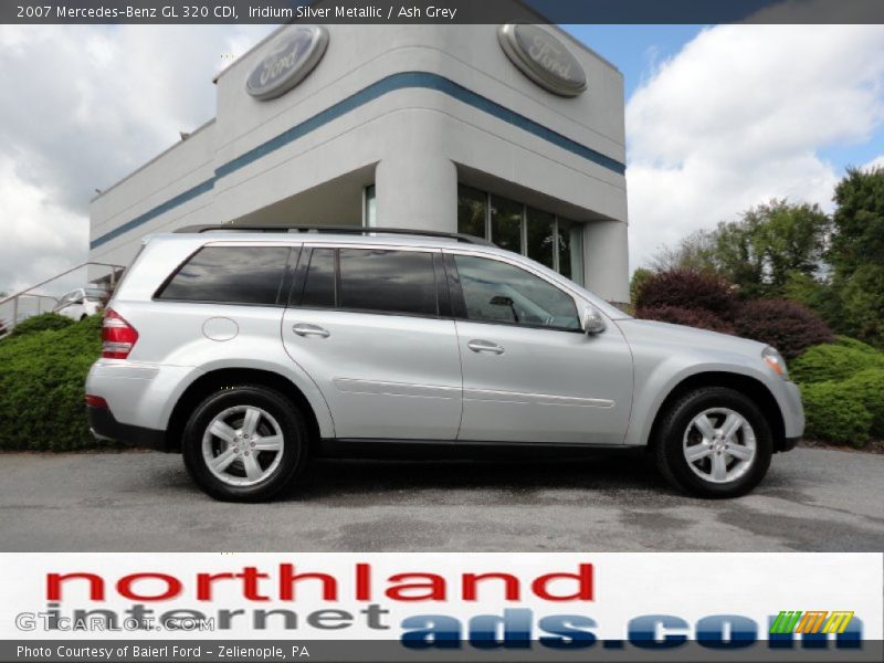 Iridium Silver Metallic / Ash Grey 2007 Mercedes-Benz GL 320 CDI