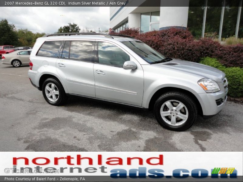 Iridium Silver Metallic / Ash Grey 2007 Mercedes-Benz GL 320 CDI