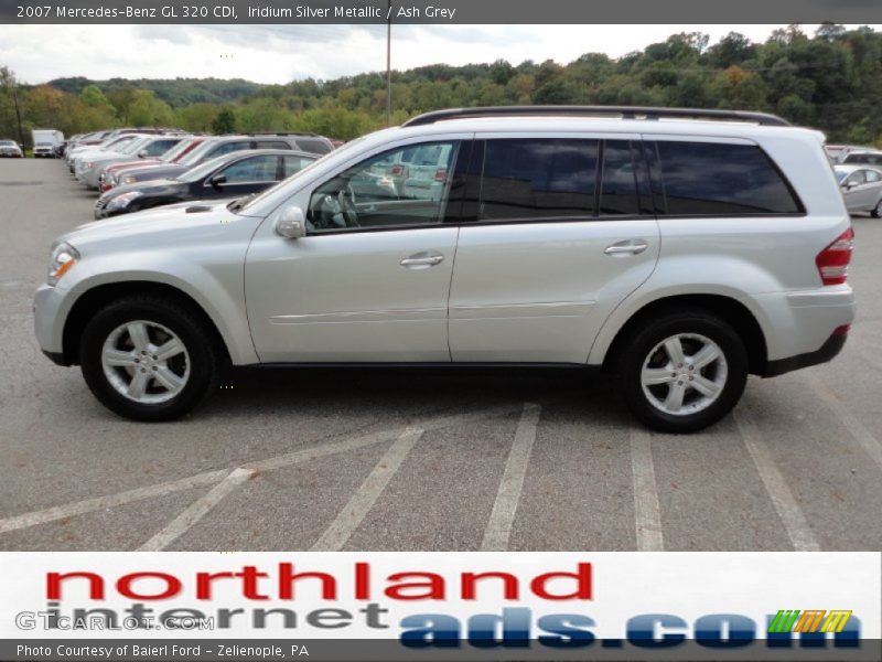 Iridium Silver Metallic / Ash Grey 2007 Mercedes-Benz GL 320 CDI