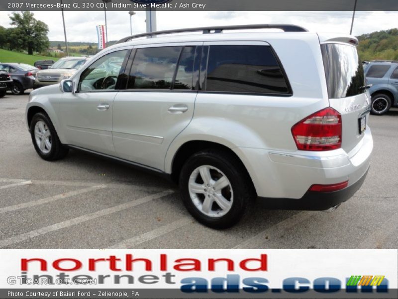 Iridium Silver Metallic / Ash Grey 2007 Mercedes-Benz GL 320 CDI