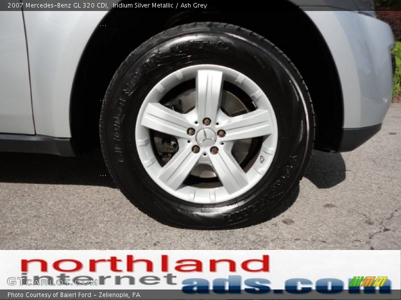 Iridium Silver Metallic / Ash Grey 2007 Mercedes-Benz GL 320 CDI