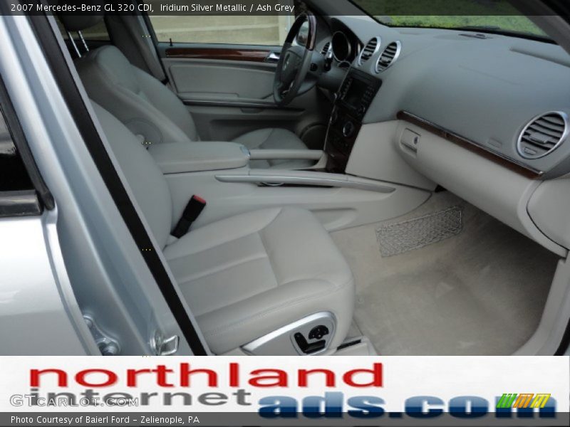 Iridium Silver Metallic / Ash Grey 2007 Mercedes-Benz GL 320 CDI