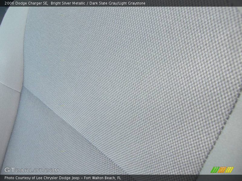 Bright Silver Metallic / Dark Slate Gray/Light Graystone 2006 Dodge Charger SE