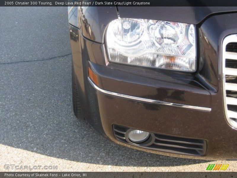 Deep Lava Red Pearl / Dark Slate Gray/Light Graystone 2005 Chrysler 300 Touring