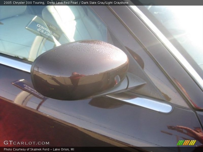 Deep Lava Red Pearl / Dark Slate Gray/Light Graystone 2005 Chrysler 300 Touring