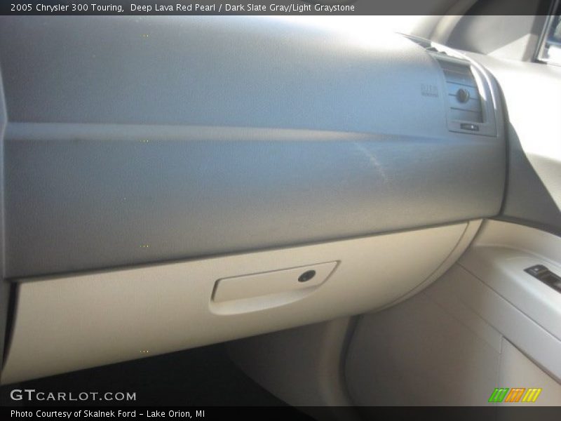 Deep Lava Red Pearl / Dark Slate Gray/Light Graystone 2005 Chrysler 300 Touring