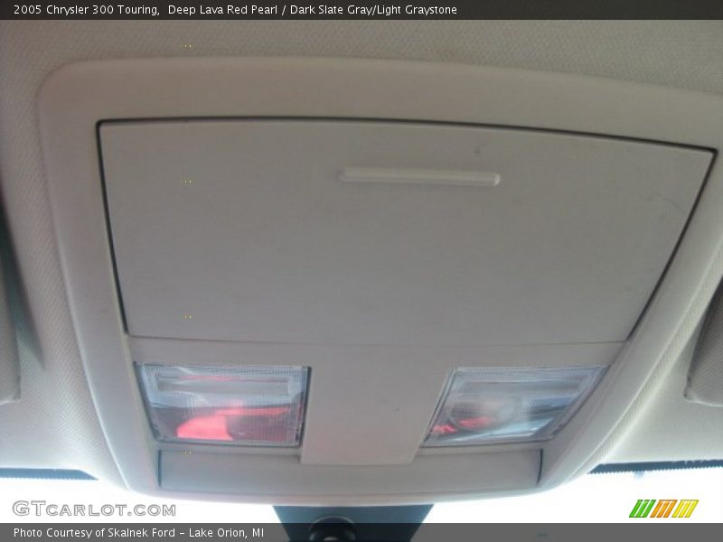 Deep Lava Red Pearl / Dark Slate Gray/Light Graystone 2005 Chrysler 300 Touring