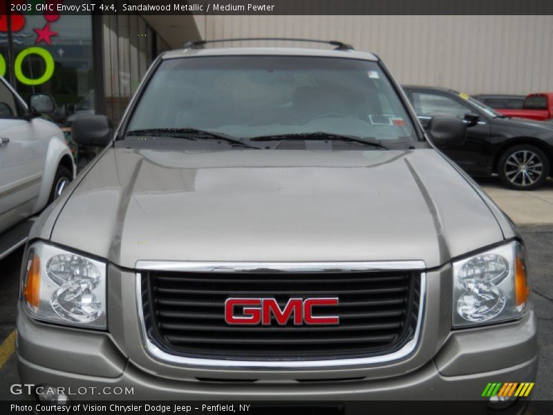 Sandalwood Metallic / Medium Pewter 2003 GMC Envoy SLT 4x4