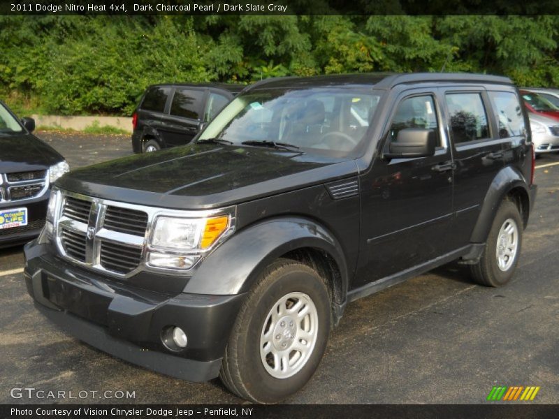 Dark Charcoal Pearl / Dark Slate Gray 2011 Dodge Nitro Heat 4x4