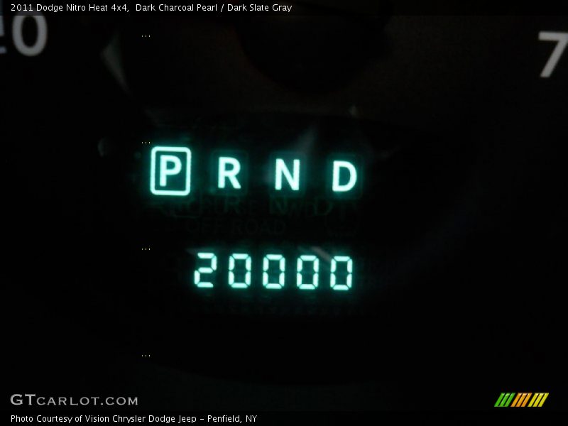 Dark Charcoal Pearl / Dark Slate Gray 2011 Dodge Nitro Heat 4x4