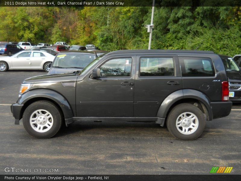 Dark Charcoal Pearl / Dark Slate Gray 2011 Dodge Nitro Heat 4x4