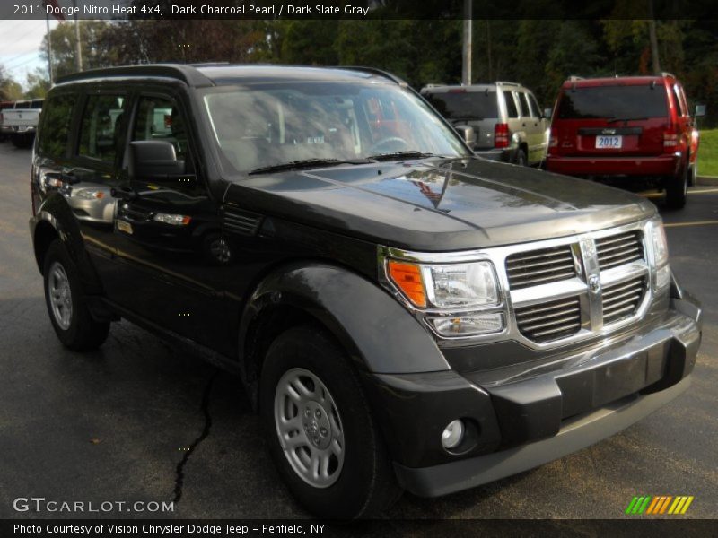 Dark Charcoal Pearl / Dark Slate Gray 2011 Dodge Nitro Heat 4x4