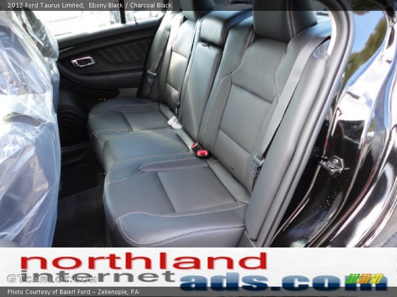 Ebony Black / Charcoal Black 2012 Ford Taurus Limited