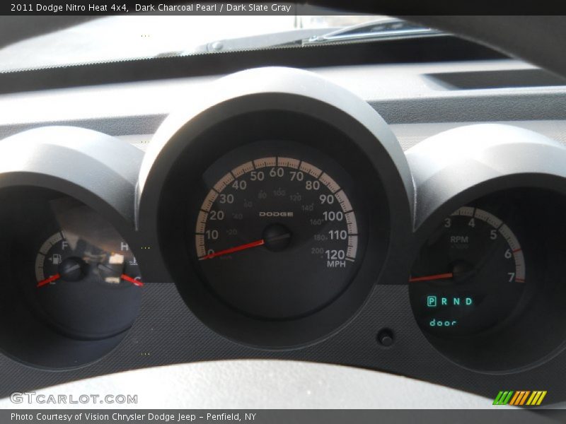Dark Charcoal Pearl / Dark Slate Gray 2011 Dodge Nitro Heat 4x4