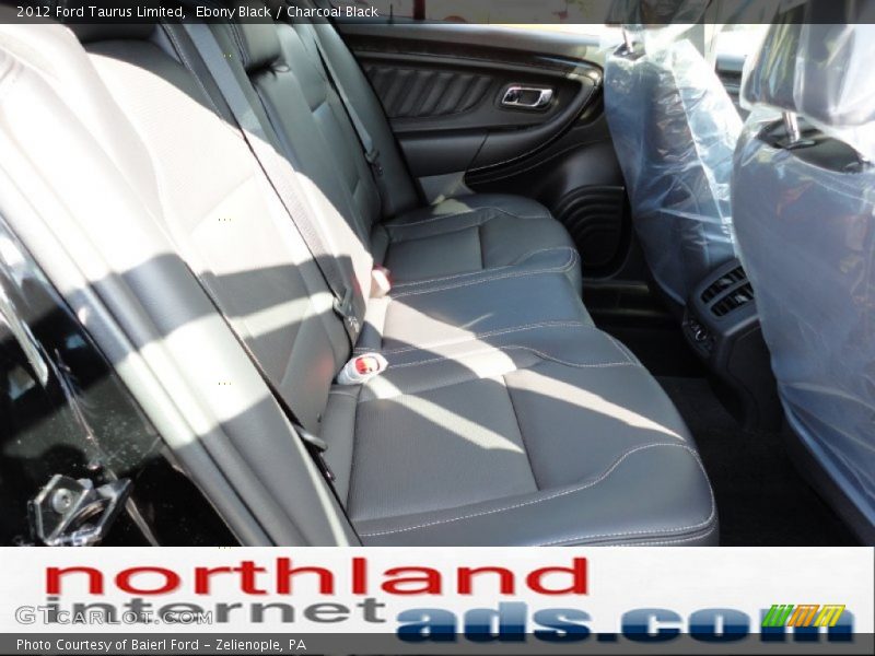 Ebony Black / Charcoal Black 2012 Ford Taurus Limited