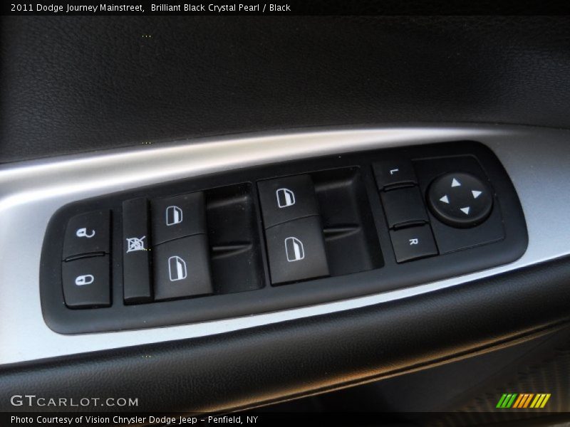 Brilliant Black Crystal Pearl / Black 2011 Dodge Journey Mainstreet