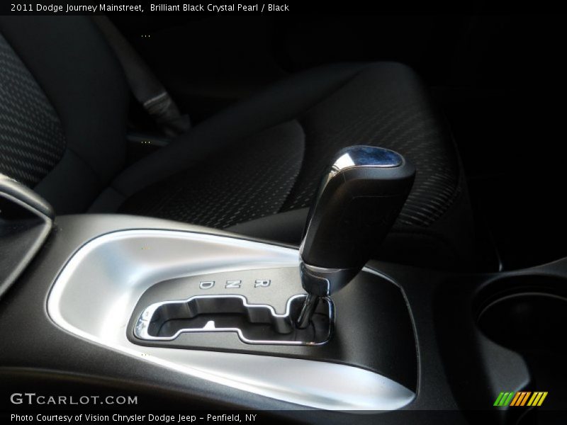 Brilliant Black Crystal Pearl / Black 2011 Dodge Journey Mainstreet