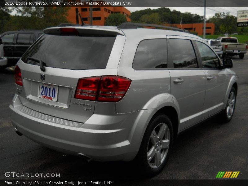 Bright Silver Metallic / Dark Slate Gray 2010 Dodge Journey SXT AWD