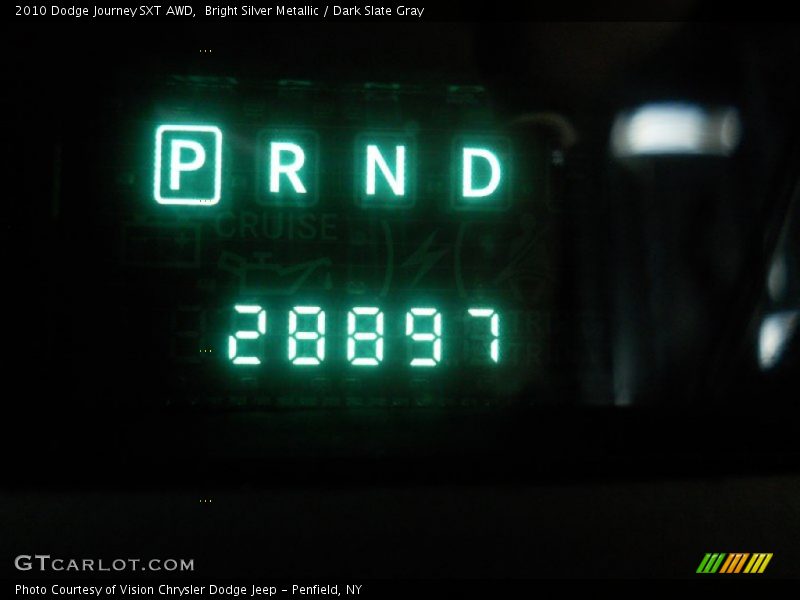Bright Silver Metallic / Dark Slate Gray 2010 Dodge Journey SXT AWD