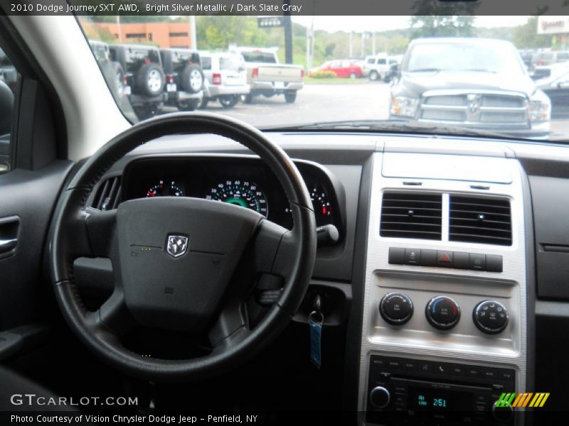 Bright Silver Metallic / Dark Slate Gray 2010 Dodge Journey SXT AWD