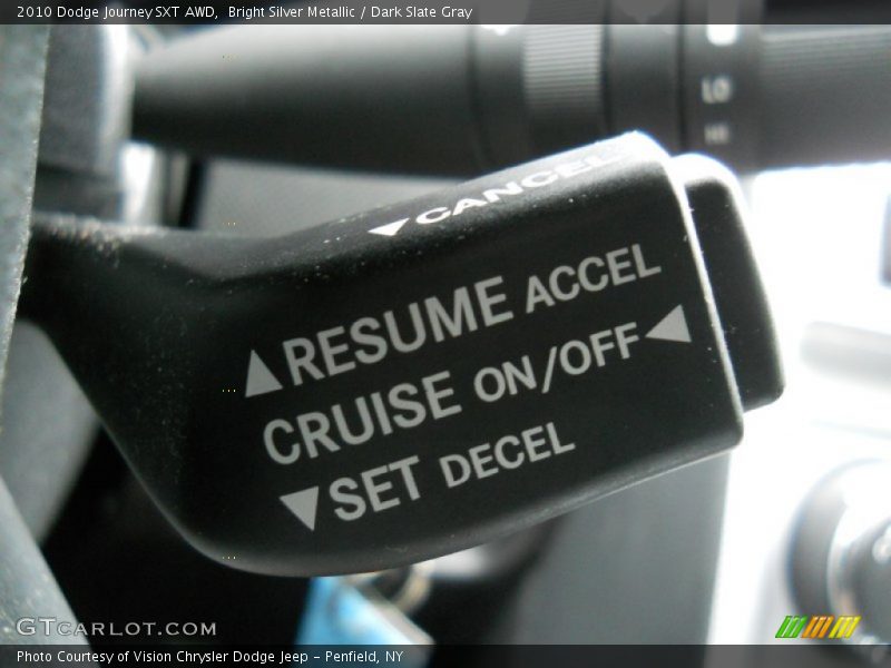 Bright Silver Metallic / Dark Slate Gray 2010 Dodge Journey SXT AWD