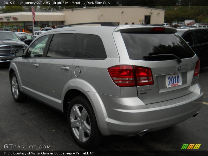 Bright Silver Metallic / Dark Slate Gray 2010 Dodge Journey SXT AWD