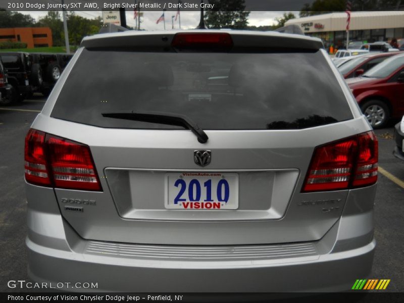 Bright Silver Metallic / Dark Slate Gray 2010 Dodge Journey SXT AWD