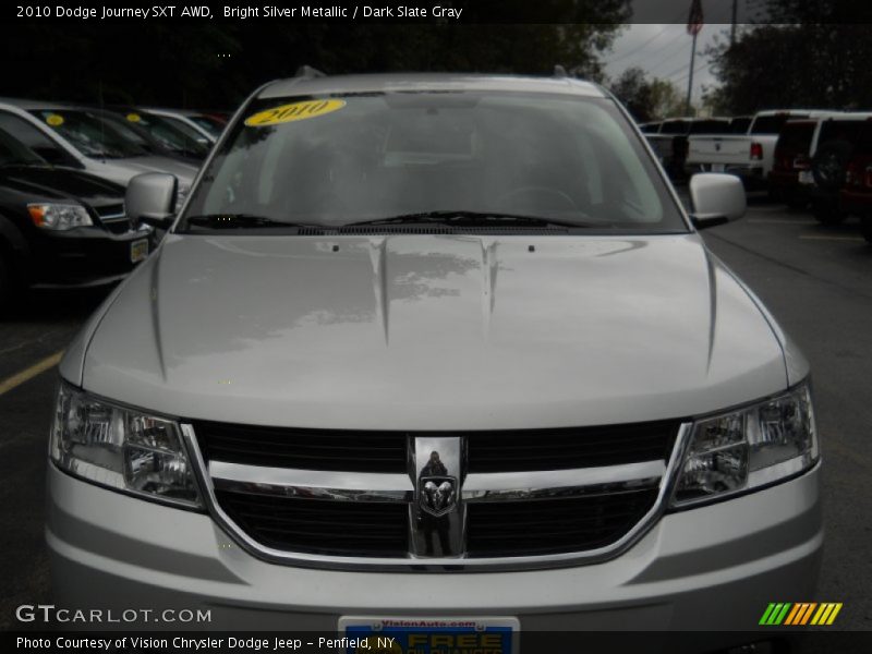 Bright Silver Metallic / Dark Slate Gray 2010 Dodge Journey SXT AWD