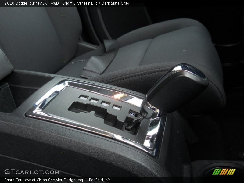 Bright Silver Metallic / Dark Slate Gray 2010 Dodge Journey SXT AWD