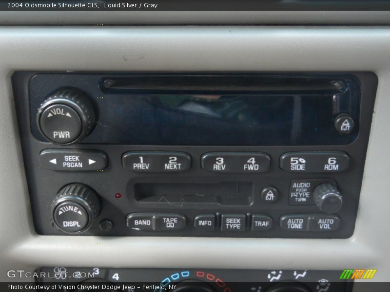 Controls of 2004 Silhouette GLS