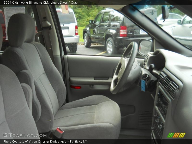 Liquid Silver / Gray 2004 Oldsmobile Silhouette GLS
