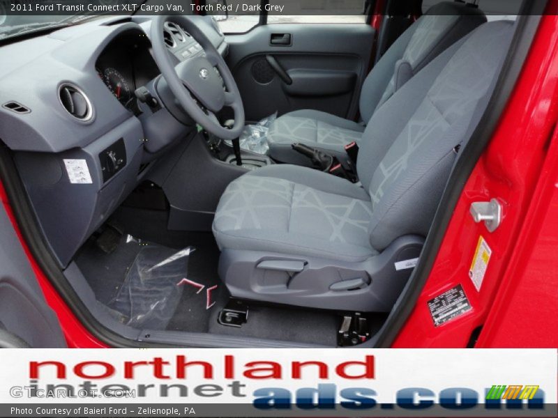 Torch Red / Dark Grey 2011 Ford Transit Connect XLT Cargo Van