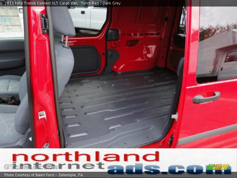 Torch Red / Dark Grey 2011 Ford Transit Connect XLT Cargo Van