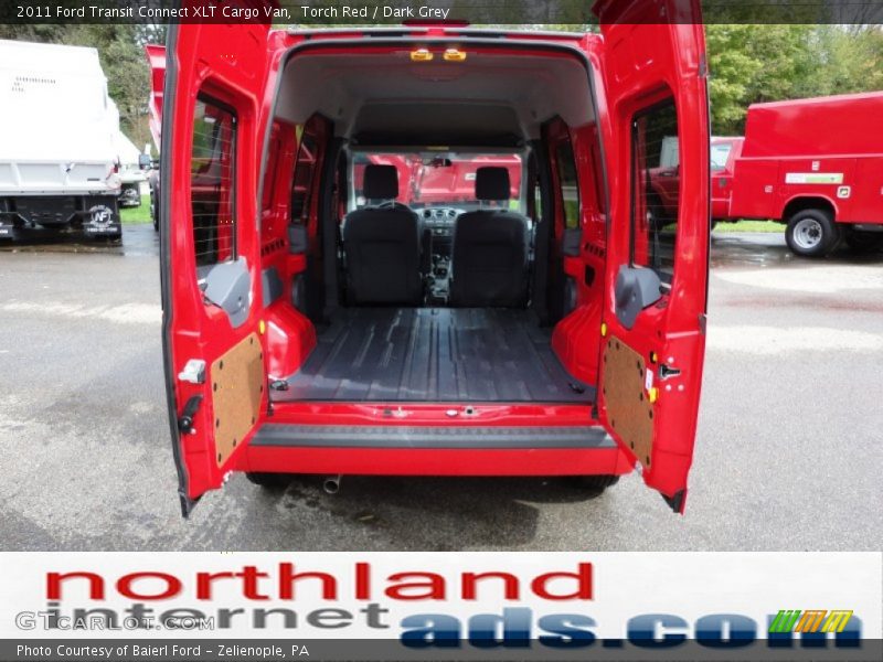 Torch Red / Dark Grey 2011 Ford Transit Connect XLT Cargo Van