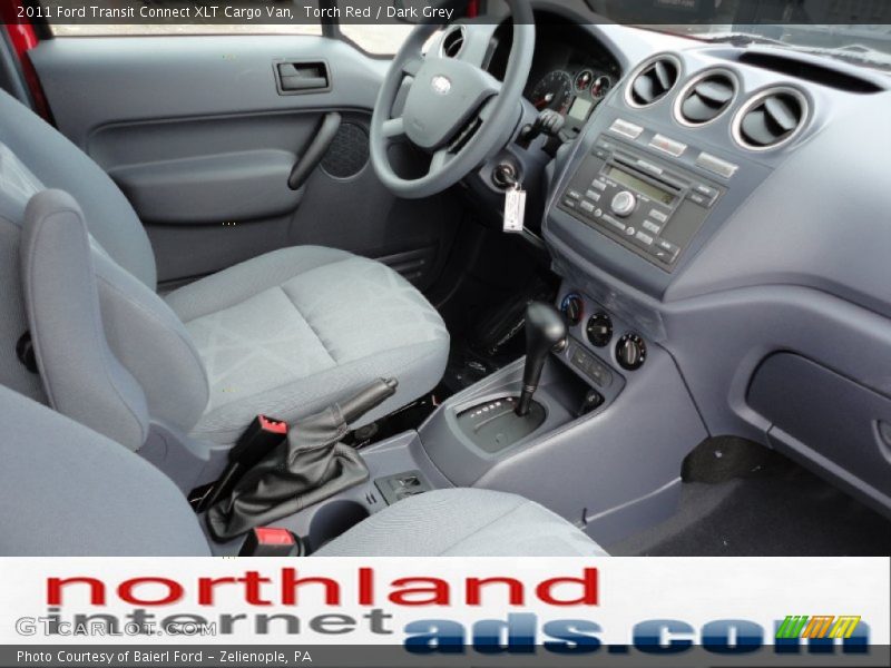 Torch Red / Dark Grey 2011 Ford Transit Connect XLT Cargo Van