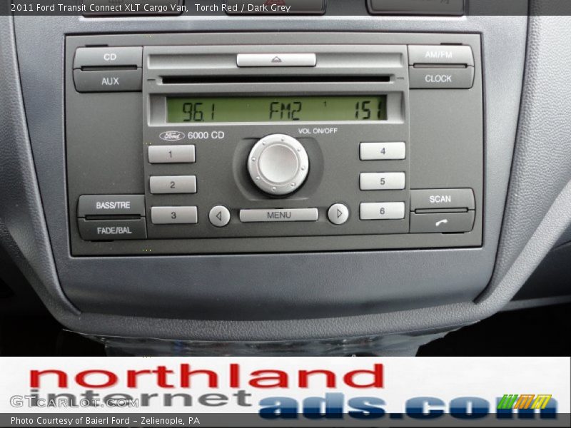 Torch Red / Dark Grey 2011 Ford Transit Connect XLT Cargo Van
