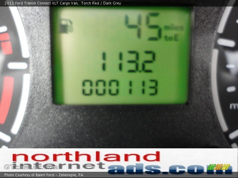 Torch Red / Dark Grey 2011 Ford Transit Connect XLT Cargo Van