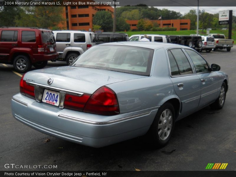 Light Ice Blue Metallic / Light Flint 2004 Mercury Grand Marquis LS