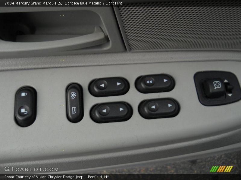 Light Ice Blue Metallic / Light Flint 2004 Mercury Grand Marquis LS