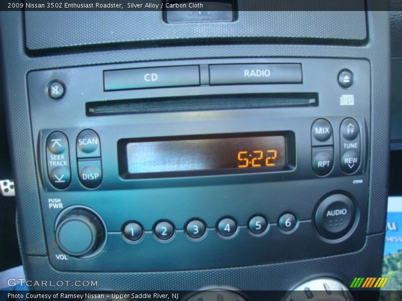 Silver Alloy / Carbon Cloth 2009 Nissan 350Z Enthusiast Roadster