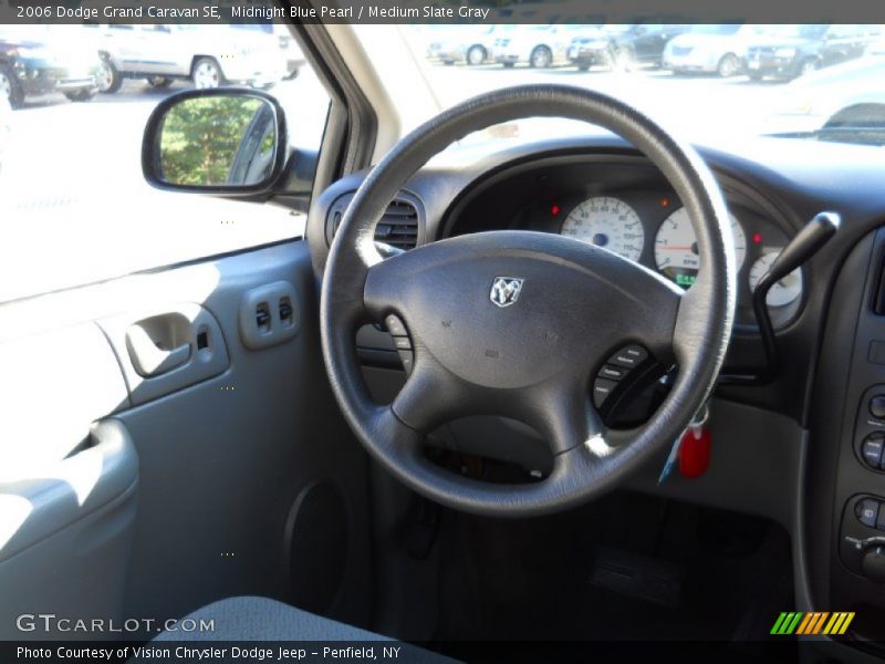 Midnight Blue Pearl / Medium Slate Gray 2006 Dodge Grand Caravan SE
